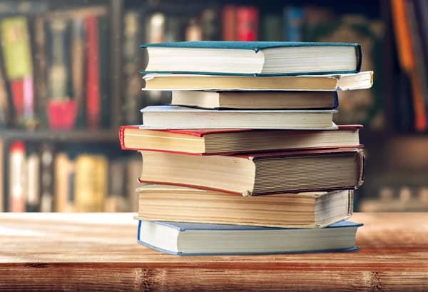 A collection of books